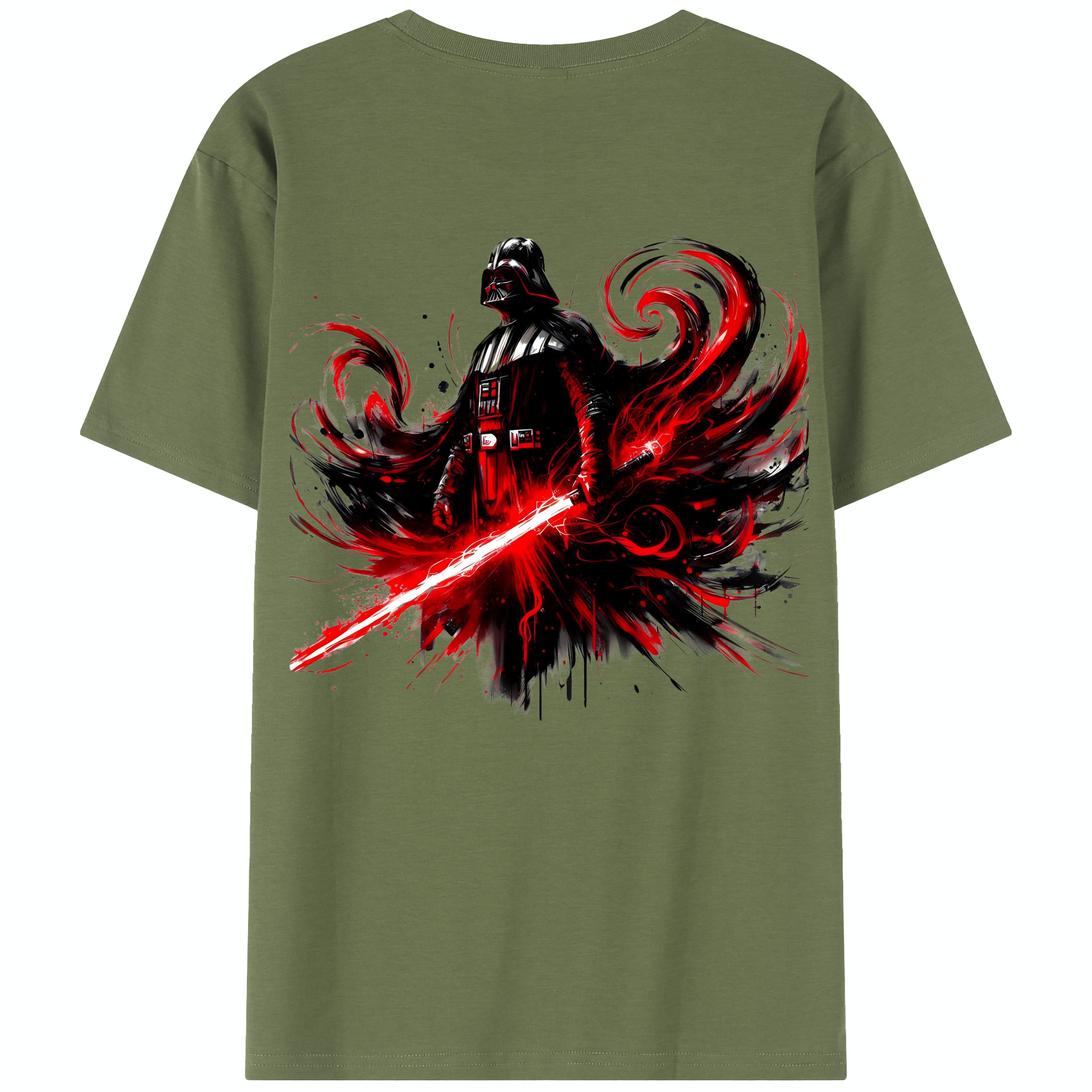 （画像用） スター・ウォーズ Star Wars 綿100％半袖Tシャツ（背面プリント）